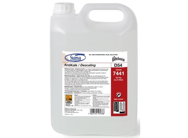 Avkalkning SUMA D54 fosfatfri 5L 